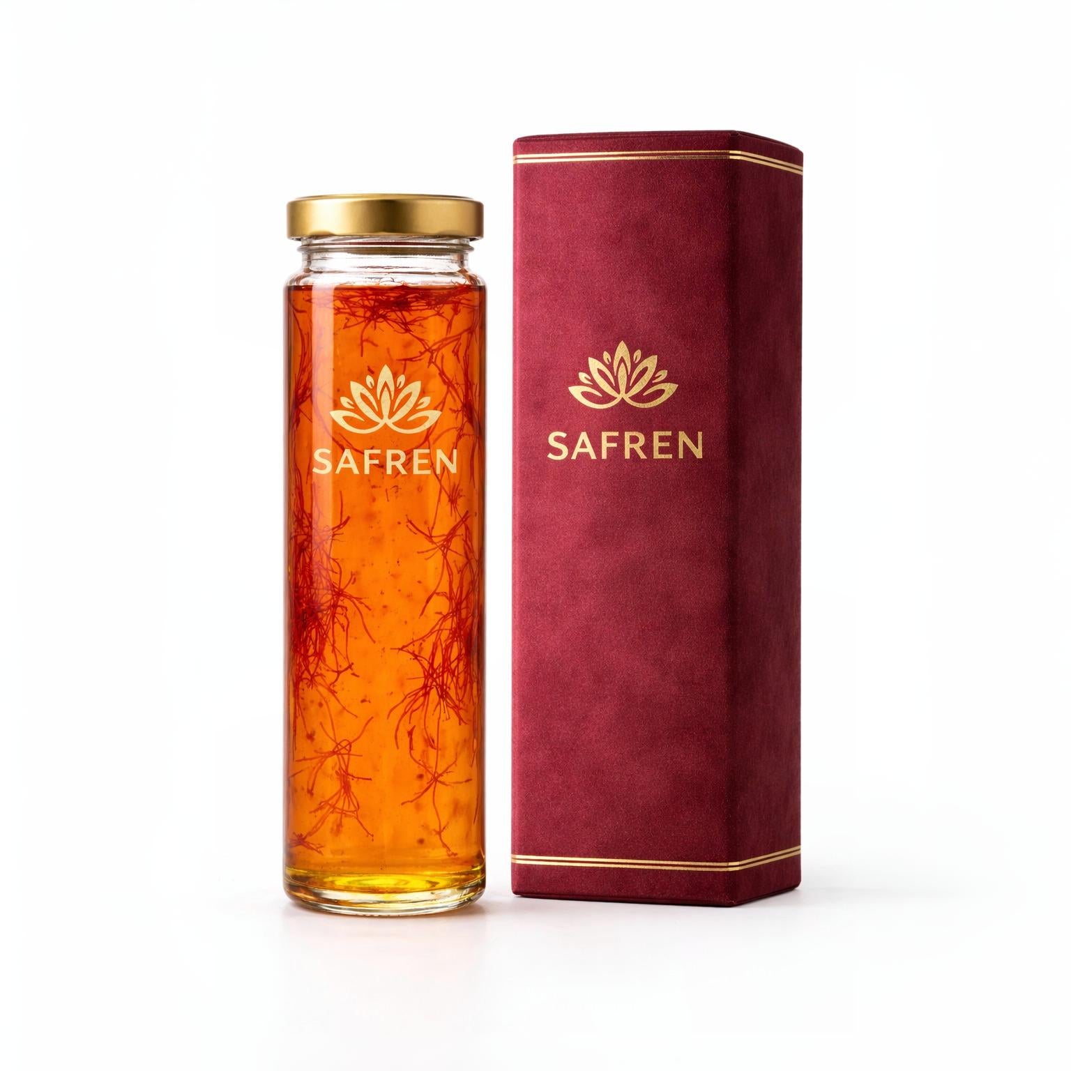Saffron Infused Honey